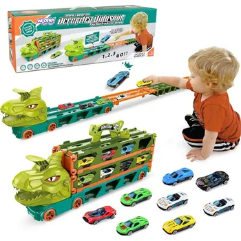 autíčko Toy Truck Dinosaur Track 2,1 m s autíčky