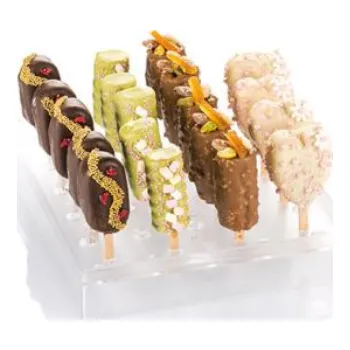 fomička na zmrzlinu Silikomart Plato na mini nanuky a lízátka Espogel up mini