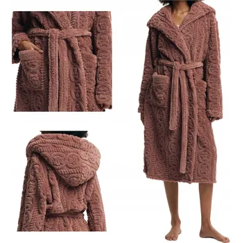 Dámské spodní prádlo Župan Darlena Henderson | starorůžová S