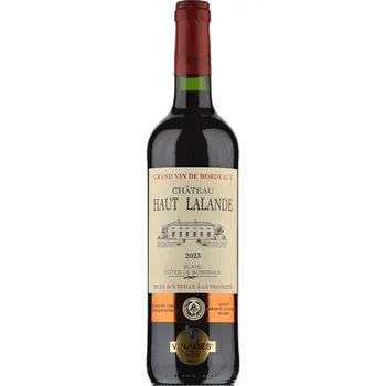 Víno Château Haut-Lalande Blaye Côtes de Bordeaux Rouge 2023