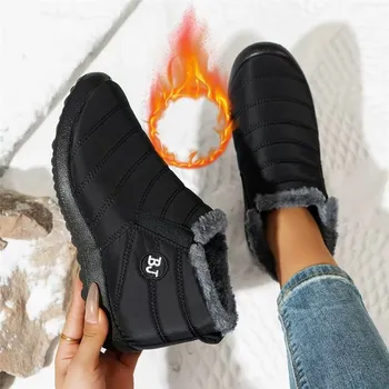 Dámská zimní obuv ZIMNÍ BOTY KOTNÍKOVÉ BOTY TEPLÉ ZATEPLENÉ SNĚHULE VODĚODOLNÉ UNISEX