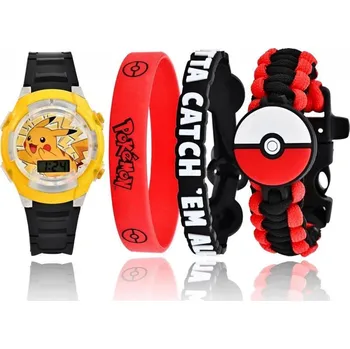 Figurka Nintendo Blikající dětské hodinky LCD v designu Pokémon