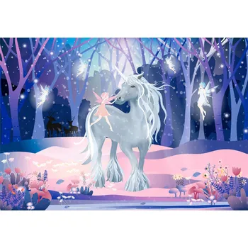 Fototapeta Fototapeta PRO DÍVKU Jednorožci Les 368x254