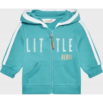 Chlapecké oblečení Coccodrillo dětská mikina bavlna modrá, velikost 62