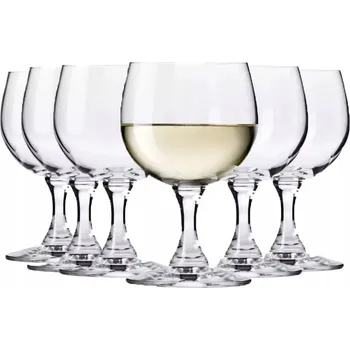 Sklenice Skleničky na bílé víno, skleničky na červené víno Krosno Balance bezbarvé 2 60 Ml 6 ks