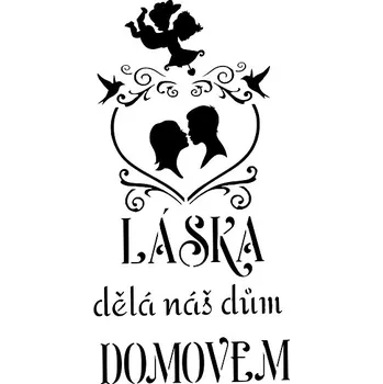 Šablona plastová pro kreativní tvoření - A4 - T31