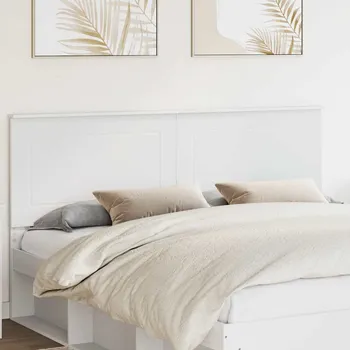 Čelo postele s čelo Bílá 180 cm kompozitní dřevo