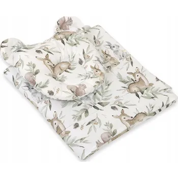 Povlečení PEŘINKA S VÝPLNÍ A PROFILOVANÝ POLŠTÁŘ MEDVÍDEK