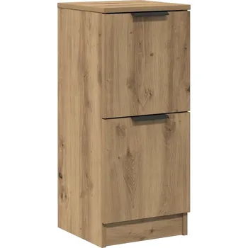 Komoda Skříňka dub artisan 30 x 30 x 70 cm, multifunkční, minimalistická