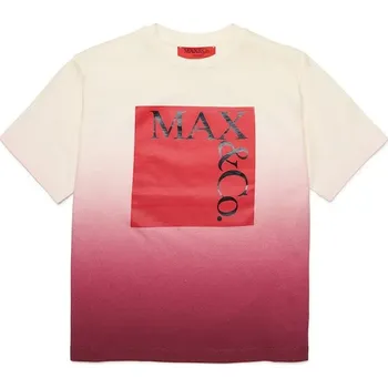 Dětské bavlněné tričko MAX&Co. MAXT38F T-SHIRT MX0354.MX01Q béžová 01X, vel. 164