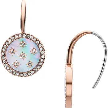 Náušnice Náušnice Fossil JF04938791 zlatá GLD, vel. ONE SIZE