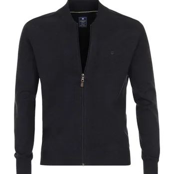 Pánský svetr Kopiuj Velký rozepínací pánský svetr Redmond 685-11 tmavě modrý (5XL)