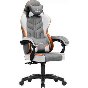 Herní židle Huzaro Force 2.7 Velur šedá (HZ-FORCE 2.7 GREY)