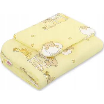 Povlečení Sada povlečení pro miminka s výplní 2-dílná 75 x 100 cm NEWBORN - Medvídci