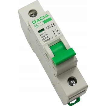 Jistič Gacia Odpojovač DL 1P 40A FR-301 40A