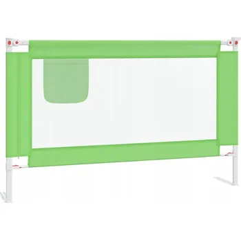 Dětsný nábytek Zábrana k dětské postýlce, zelená, 120x25