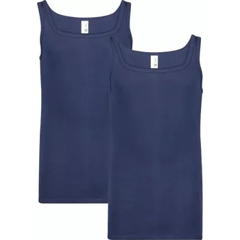 Velká pánská tílka boxerky na ramínkách 2-pack Adamo 129444-360 tmavě modrá (3XL)