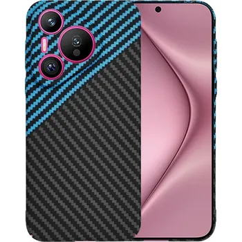 Pouzdro na mobilní telefon Techsuit Carbonite FiberShell obal Huawei Pura70 BluePulse