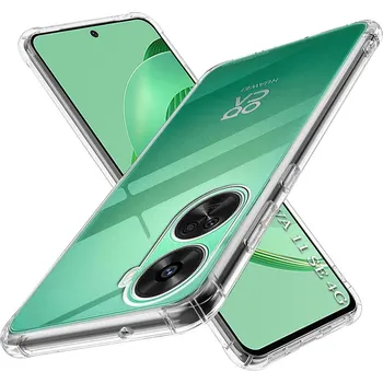 Pouzdro na mobilní telefon Techsuit Shockproof Clear Silicone pro Huawei nova 11 SE 12 SE Clear
