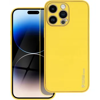 Pouzdro na mobilní telefon Zadní Kryt VEGACOM pro Apple iPhone 14 Pro Max žlutý