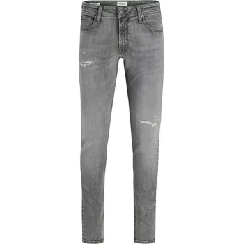 Oblečení a móda Velké pánské džíny Jack & Jones 12275797 šedé (46S)