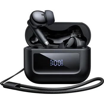 Sluchátka Mcdodo - bezdrátová sluchátka řady B04 (HP-3290) - Bluetooth V5.3, IPX4, True Wireless, digitální displej, s poutkem - černá