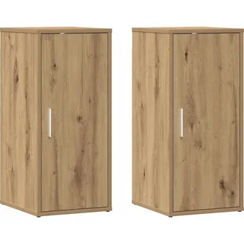 Botník Botník dub artisan 32 x 35 x 70 cm, 5 polic s dvířky