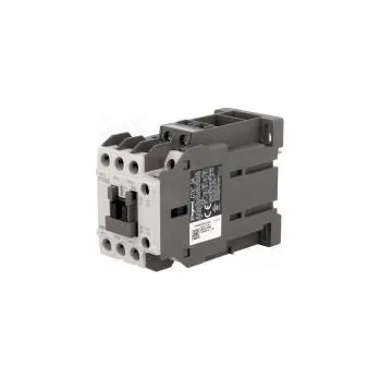 Stykač Stykač 3-pólový Pomocné kontakty NO + NC 24VDC 9A NO x3 DIN