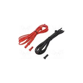Měřicí kabel Sada měřicích šňůr Ijmen 15A Dél 1,5m černá a červená
