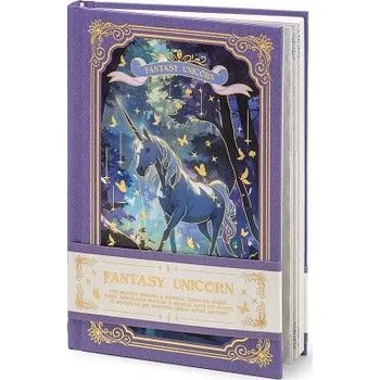 Zápisník ARGUS Kouzelný zápisník B6 linka, pevná vazba, Fantasy Unicorn 4 14210004