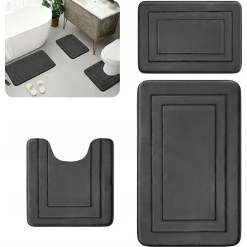 Koupelnová předložka SADA KOUPELNOVÝCH PŘEDLOŽEK, SAVÁ KOUPELNOVÁ ROHOŽ, PROTISKLUZOVÁ MIKROVLÁKNO