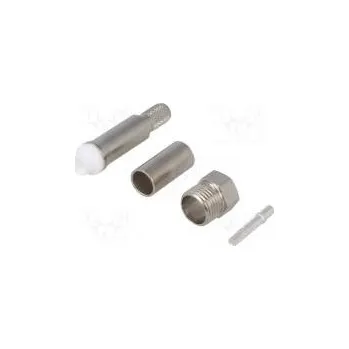 Elektrická zásuvka Zástrčka FME zásuvka přímý krimpovací na kabel