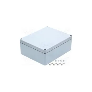 Rozvaděč Kryt univerzální X 230mm Y 280mm Z 110mm ALN hliník šedá