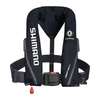 Plovací vesta Shimano Vesta CrewFit Auto 165N Sport Černá