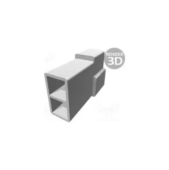 Elektrický konektor Návlek na konektor kolík pro konektory 6,3mm se západkou