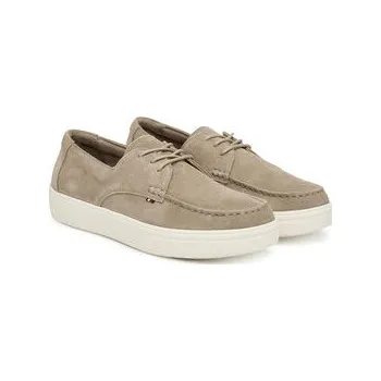 Dámská obuv Polobotky Tommy Hilfiger Casual Suede Stitch Toe Hybrid FM0FM05707 Béžová 40