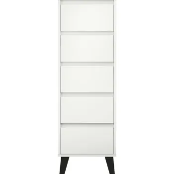 Komoda Komoda BOGAN 5S40, bílá