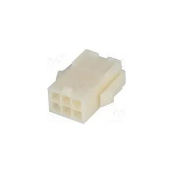 Elektrický konektor Zástrčka kabel-kabel/plošný spoj vidlice PIN 6 Obvod 2x3