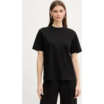 Pánská móda Bavlněné tričko BOSS Eharpa 50552064 černá 99X, vel. L