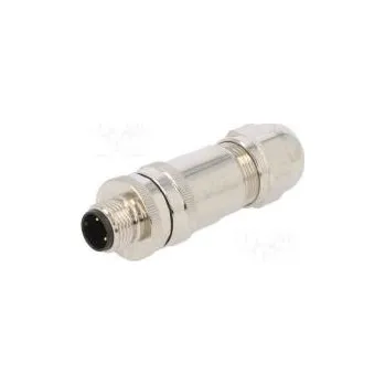 Elektrická zásuvka Zástrčka M12 PIN 3 vidlice kód A-DeviceNet / CANopen IP67