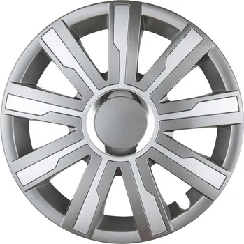 Autolékárnička Leoplast Poklice na kola Mirage grafitovo-stříbrné 17''