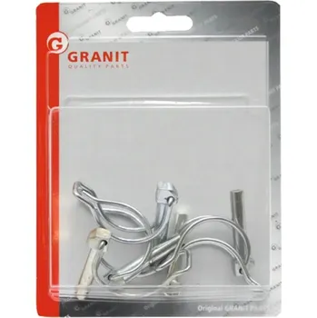 Nářadí pro automobil GRANIT Sada pojistných závlaček na trubku 10x60mm - 5 ks