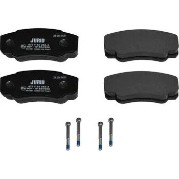 Brzdová destička Sada brzdových destiček, kotoučová brzda JURID 573115J
