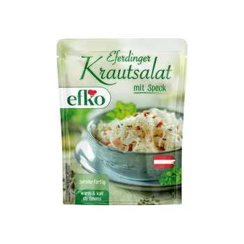 konzervovaná zelenina Efko Bílé zelí se špekem 350 g
