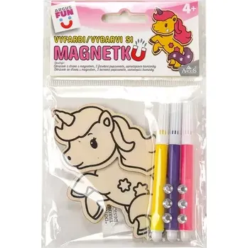 kreativní sada Vybarvi si magnetku Jednorožec III.