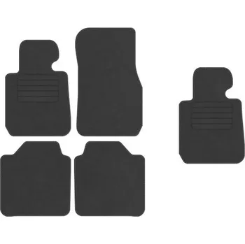 autokoberec Kobercové rohožky Edecor velurové 5 ks