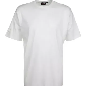 Pánské velké jednobarevné tričko Espionage T015 bílé (5XL)