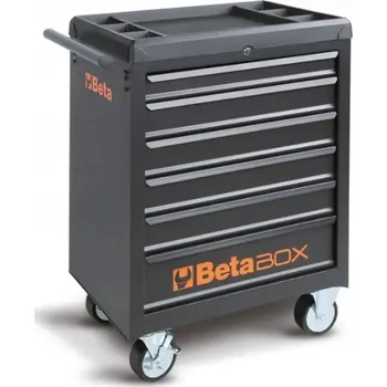 DÍLENSKÝ VOZÍK SE 6 ZÁSUVKAMI ČERNÝ C04BOX268 NÁŘADÍ BETA