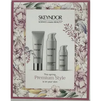 Kosmetická sada Skeyndor Eternal Travel Kit - Zpevňující výživný krém 15 ml + sérum 10 ml + oční krém 5 ml Dárková sada