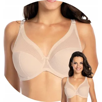 Podprsenka Gaia podprsenka polovyztužená béžová velikost 65E